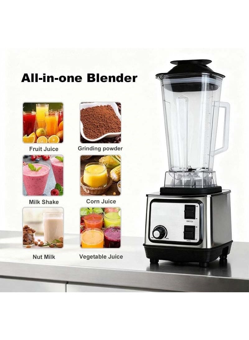 Olympia OE-5587 Kitchen Blender 2 In 1 With Large Capacity Jar And Grinder Attachment - Image 3