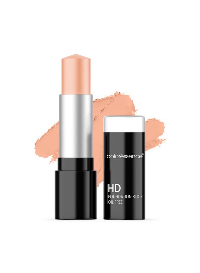 كالرسينس كريم أساس Coloressence Matte Finish Hd Stick لإضاءة البشرة بتغطية كاملة مع تركيبة مرطبة للغاية لجميع أنواع البشرة - بيج وردي، 1 قطعة - Image 1