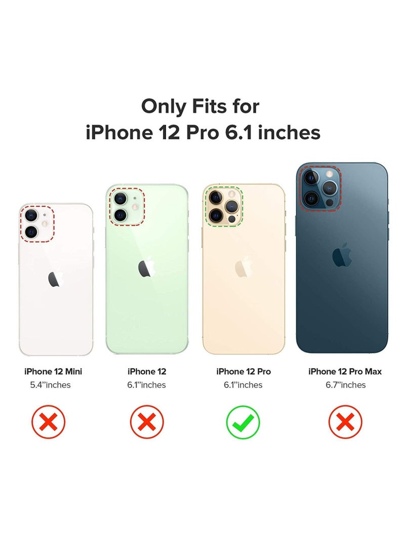 Generic - iPhone 12 Pro Case Waterproof IP68 Full Seal Underwater Cover with Built-in Screen Protector Heavy Duty Anti-Scratch Shockproof Snowproof Dustproof Waterproof Case for iPhone 12 Pro 6.1" 5G, Teal - Image 1
