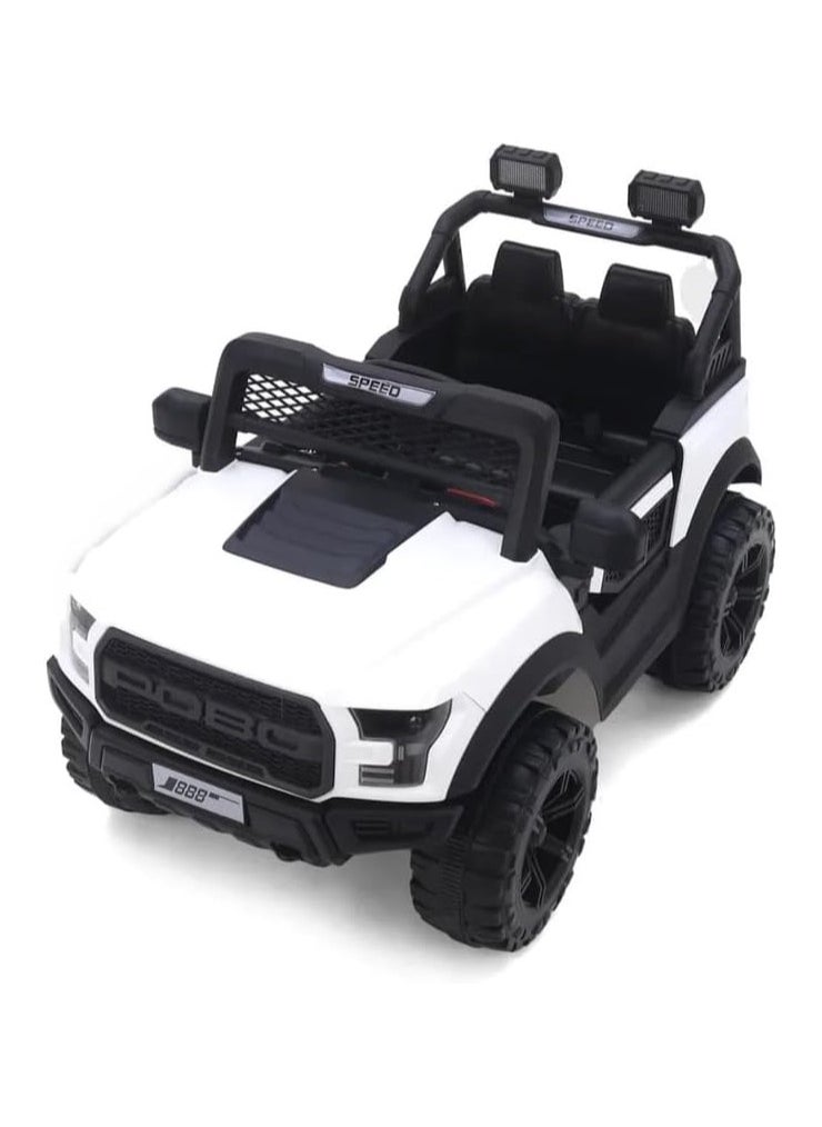 Electric Ride-On Jeep Car With Remote Control For Children White Color - pzsku/Z64D62A1F4B7A203B2FDAZ/45/_/1726891355/4a30bff4-f3b4-4a01-b09e-31ba7d18ae29