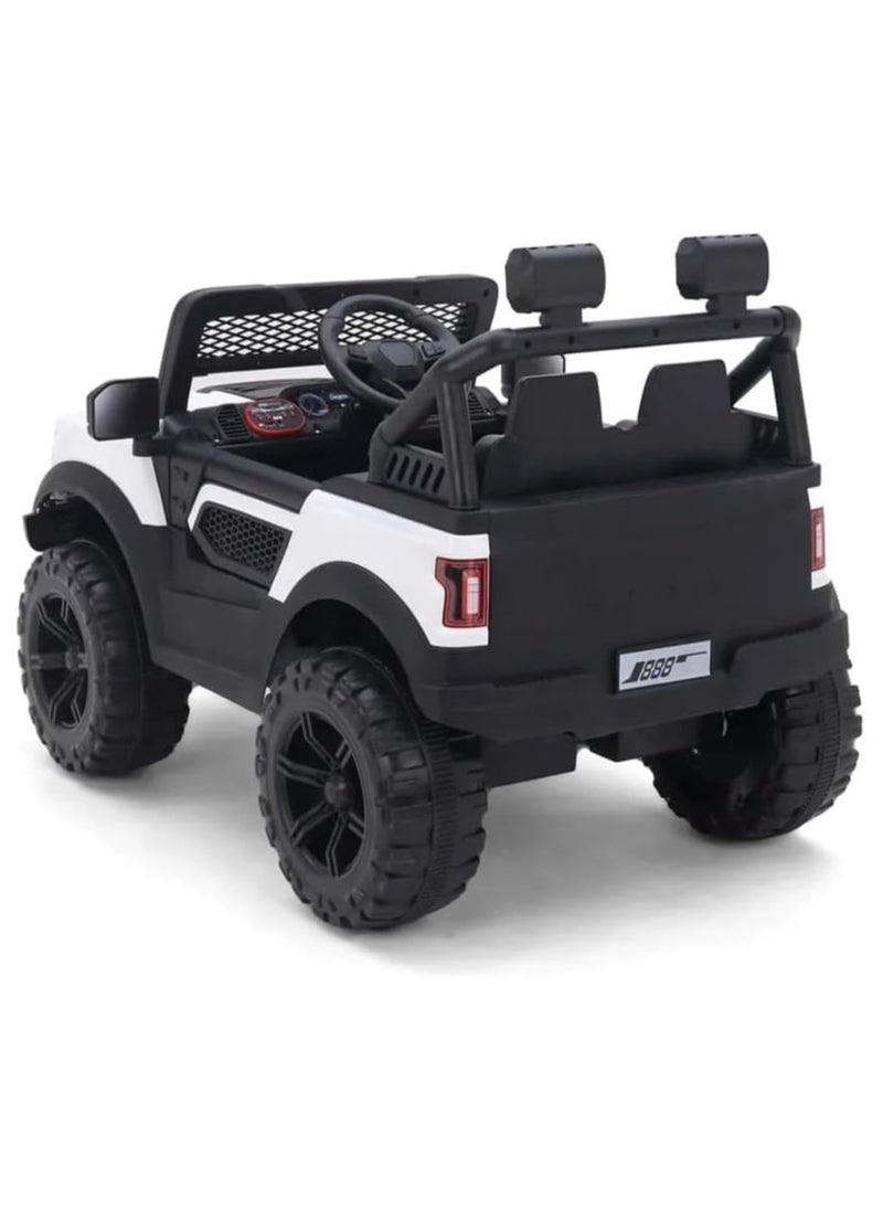 Electric Ride-On Jeep Car With Remote Control For Children White Color - pzsku/Z64D62A1F4B7A203B2FDAZ/45/_/1726891365/03cb122c-5a26-48a2-abe7-34246e11eaad