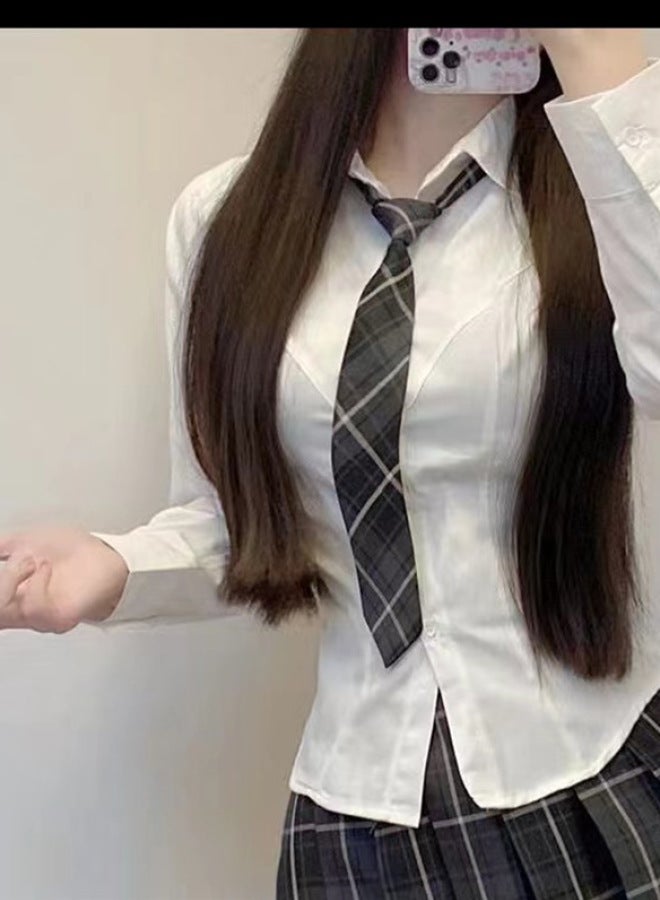 Yailla Jk Uniform College Style Skirt