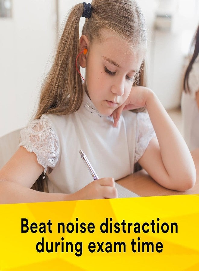 LOVHIDE Reusable Corded Ear Plugs for Men Women Kids- Pack of 1 | Noise Cancelling Soft Earbuds with Soundproof Fit for Sleeping Meditation Underwater Travel Flight Study Protection Up to 29 dB (Multicolor) - Image 4