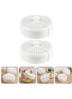 Y&D Food Covers, 10-Inch (Pack of 2) Portable Household Folding Fly-Proof Vegetable Cover, Plastic Cake Covers Net to Keep Bugs and Flies Away from at Home  - Image 3