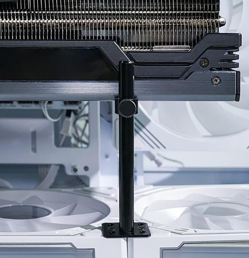 PEFWO GPU Support Bracket, Adjustable Height Graphics Card Support, Video Card Holder Bracket with Non-Slip for Prevent Universal Graphics Card Sag (L, 3.15" & 80mm) - Image 5