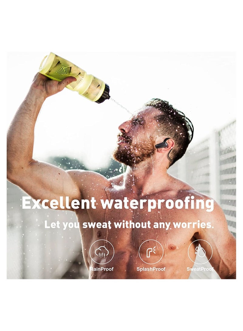 KASTWAVE SYOSI Bone Conduction Headset, Lightweight and Comfortable Open Bluetooth Wireless Headset, for Sports and Running, Sweatproof and Drop-Proof, No Ear Damage and Long Battery Life. - Image 4