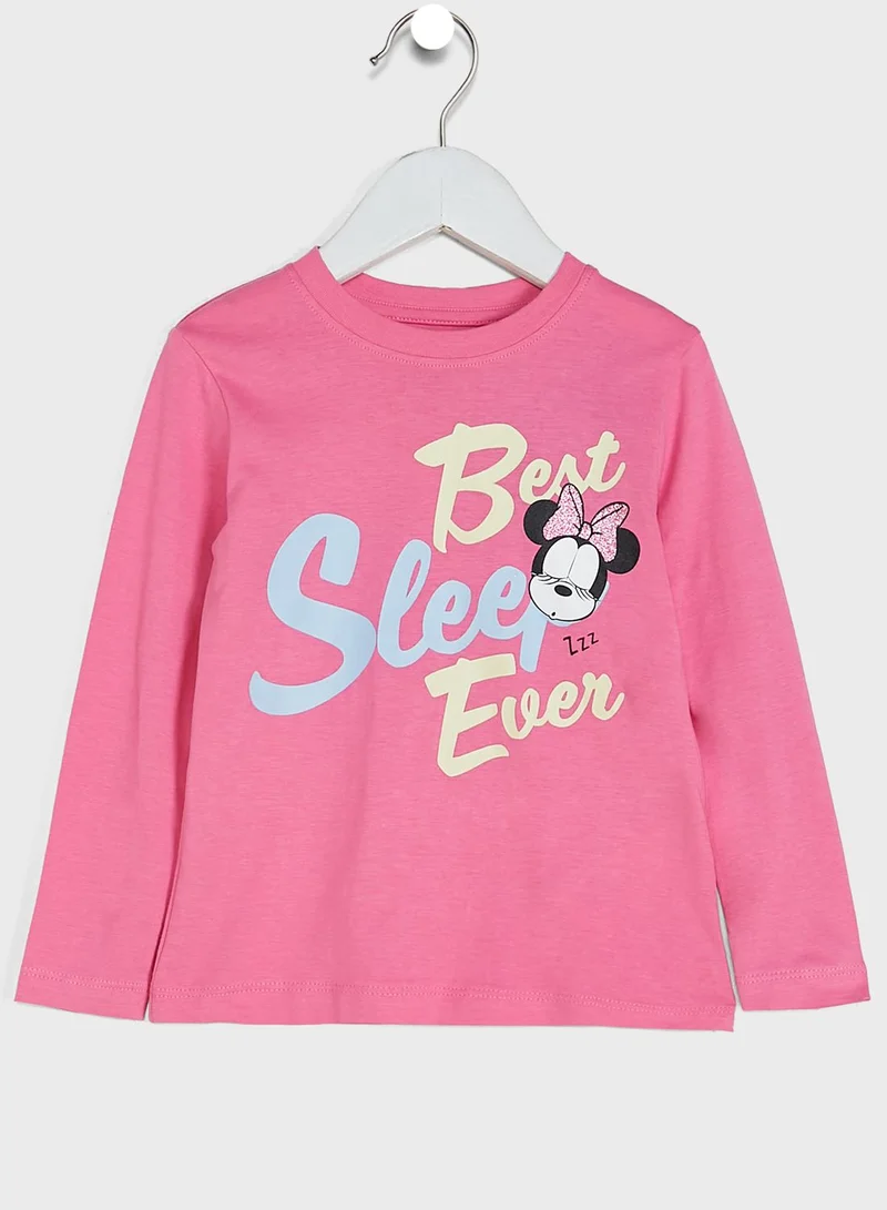 Disney Kids Minnie Mouse Pyjama Set