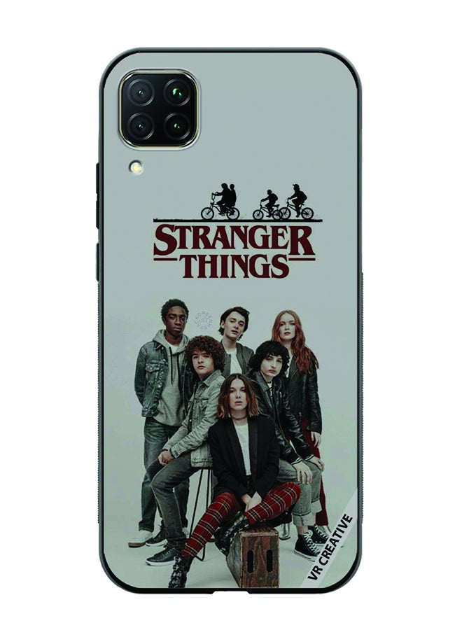 VR CREATIVE Protective Case Cover For Huawei Nova 7i/P40 Lite Strangers Thing Design Multicolour - Image 1