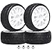 Hobbypark 4X RC Tires Wheels Rims Sets Y Shaped Width26mm 12mm Hex Drive Hub for 110 Scale On Road Touring Racing - Image 3