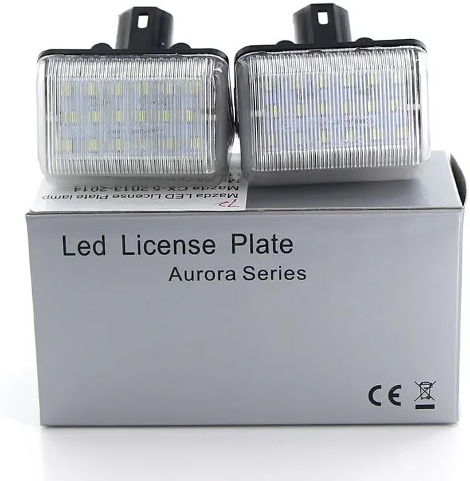 DEMULAX 2pcs White Error Free License Plate Lights - Image 5