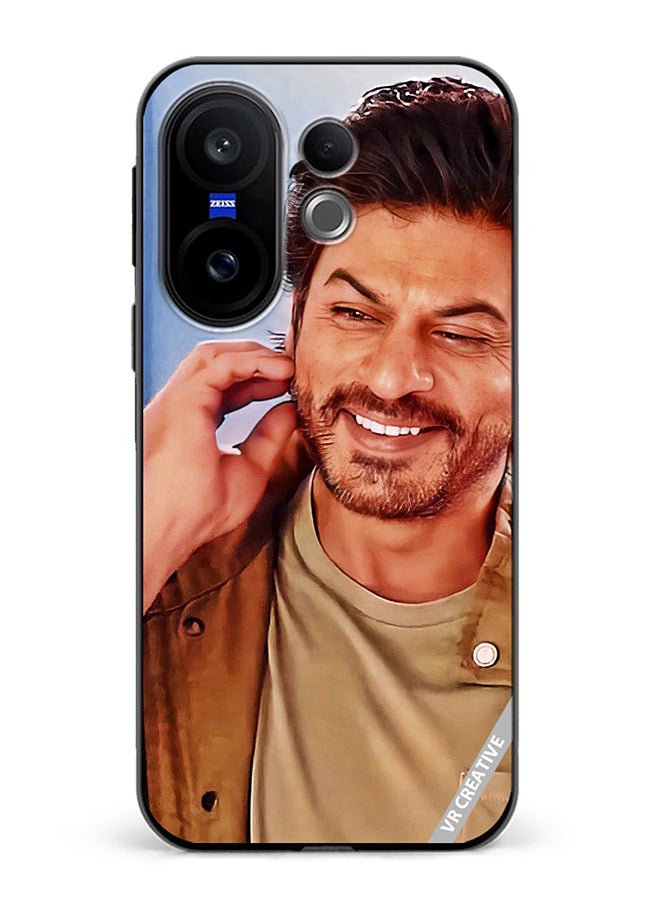 Protective Case Cover For Vivo X200 FE Bollywood Actor Shahrukh Khan Design Multicolour
