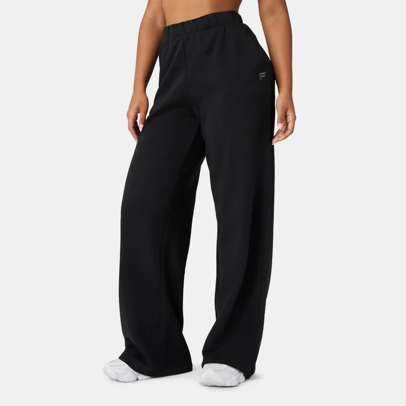 Fabletics Women's Cozy Fleece Wide-Leg Sweatpants