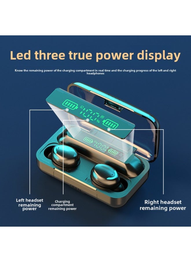 Generic - F9-5C Bluetooth Headset M10 E6 E6S M90Pro Bluetooth Headset TWS Wireless Headset-Color:M90 - Image 1