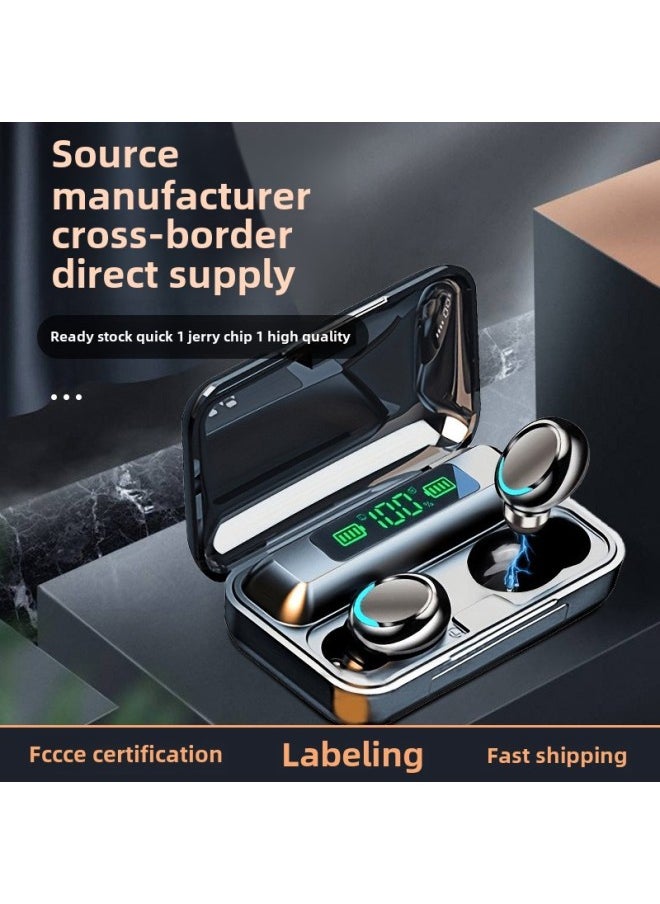 Generic - F9-5C Bluetooth Headset M10 E6 E6S M90Pro Bluetooth Headset TWS Wireless Headset-Color:M90 - Image 1