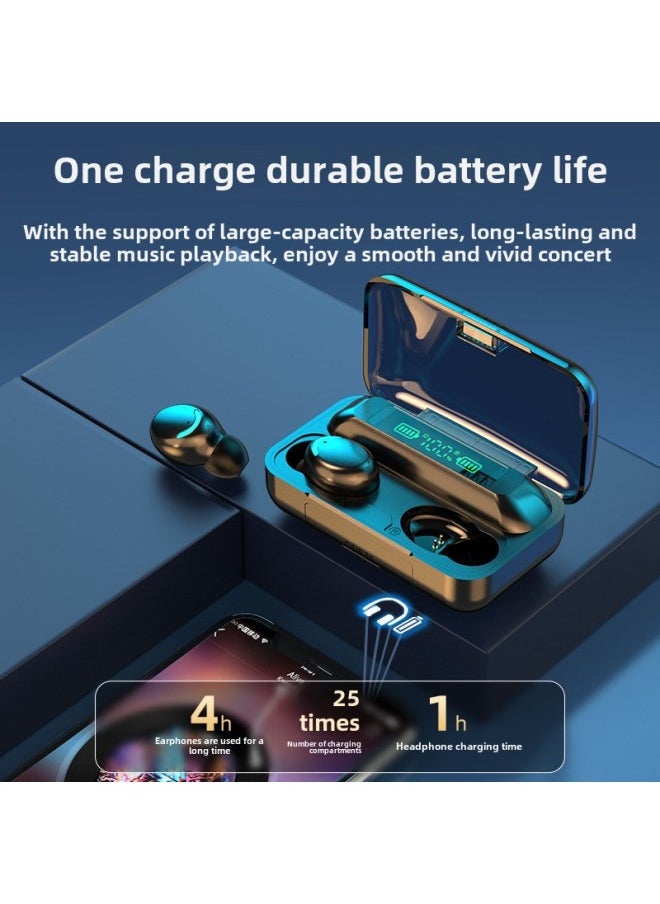 Generic - F9-5C Bluetooth Headset M10 E6 E6S M90Pro Bluetooth Headset TWS Wireless Headset-Color:M90 - Image 1