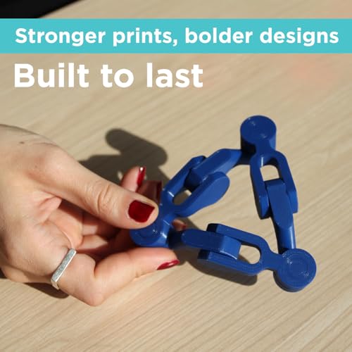 Polymaker PLA PRO Filament 1.75mm 1kg, Tough & High Rigidity Blue 3D Printing Filament, PolyLite PLA PRO 3D Printer Filament 1.75mm, Print with Most 3D Printers - Image 2