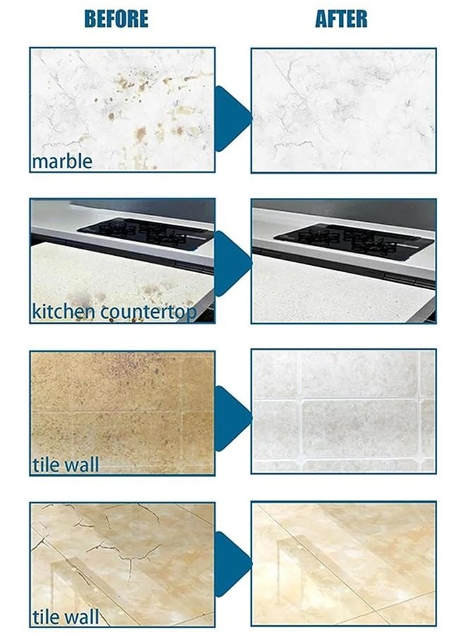 WILLIAM WEIR Stone Care Wax Furniture Polish and Restoration Stone Seasoning, Suit for Marble Furniture, Ceramic Tiles, Stone Floor, Stone Walls, Stone Polish Protection - Image 5