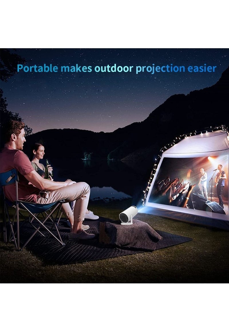 Portable Projector Pocket 5G WIFI Android11.0 Support 130 Inches Home Theater Full HD for Indoor Outdoor Home Birthday Gift Compatible with TV Stick/HDMI/USB/PS5/iOS/PS4 - Image 2