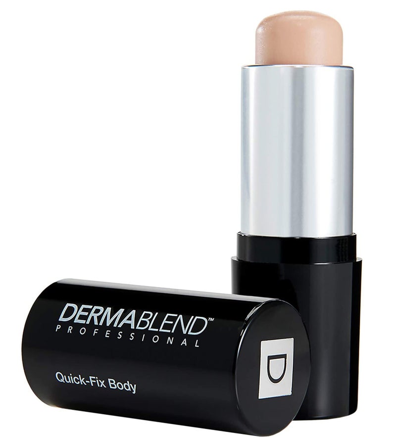 Dermablend Quick-Fix Body Makeup Full Coverage Foundation Stick, Water-Resistant Body Concealer for Imperfections & Tattoos, 0.42 Oz - Image 1