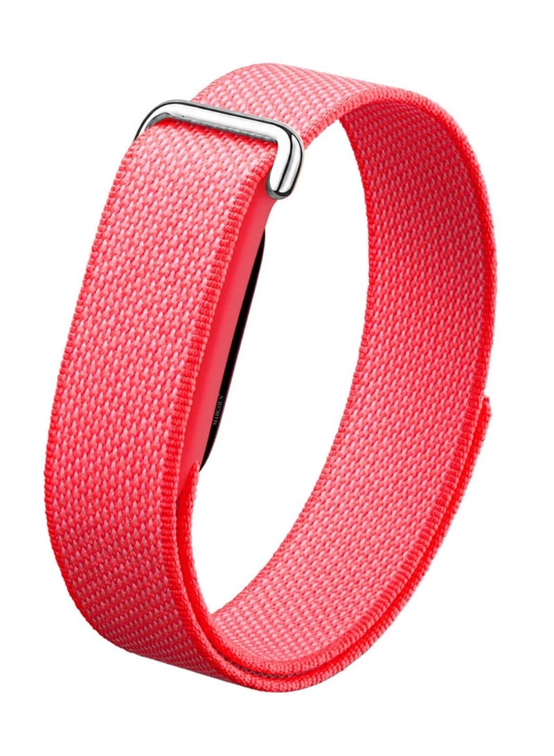 CATANES Woven Nylon Replacement Bands for Google Fitbit Air – Breathable Stretch Elastic Sport Watch Straps – Comfortable Lightweight Wristband for Screenless Tracker - Berry - Image 1