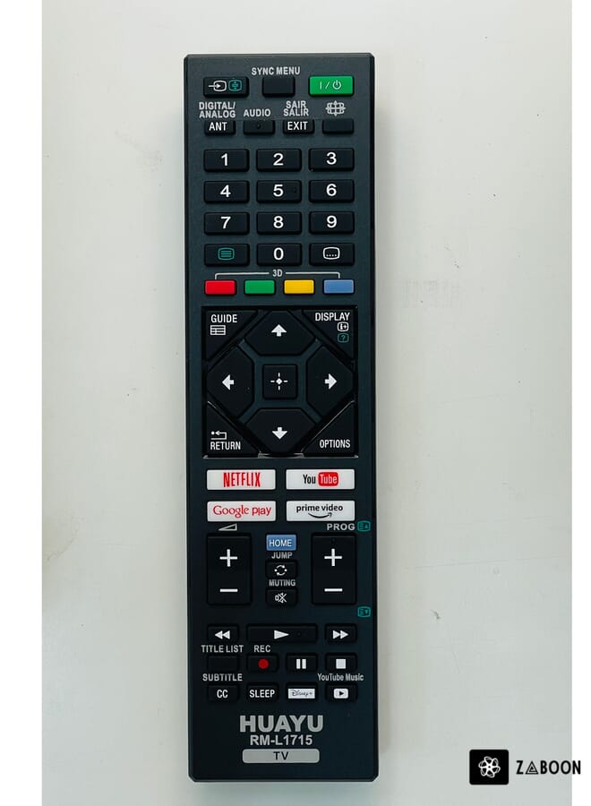 Zaboon Wireless Smart Remote Control For Smart Digital TVs/LCDs