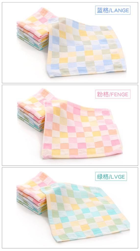 DCELLA Pure Soft Cotton Stylish Pattern Roti Chapati Towel Handkerchief for Kitchen (Random Color, Pack of 3) - Image 5