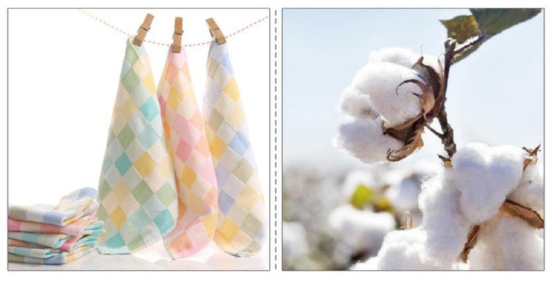 DCELLA Pure Soft Cotton Stylish Pattern Roti Chapati Towel Handkerchief for Kitchen (Random Color, Pack of 3) - Image 4