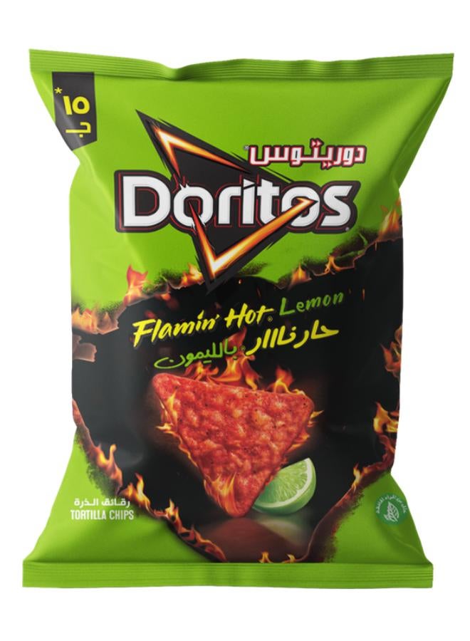 Doritos Flamin’ Hot Lemon Flavored Tortilla Chips 93-103g