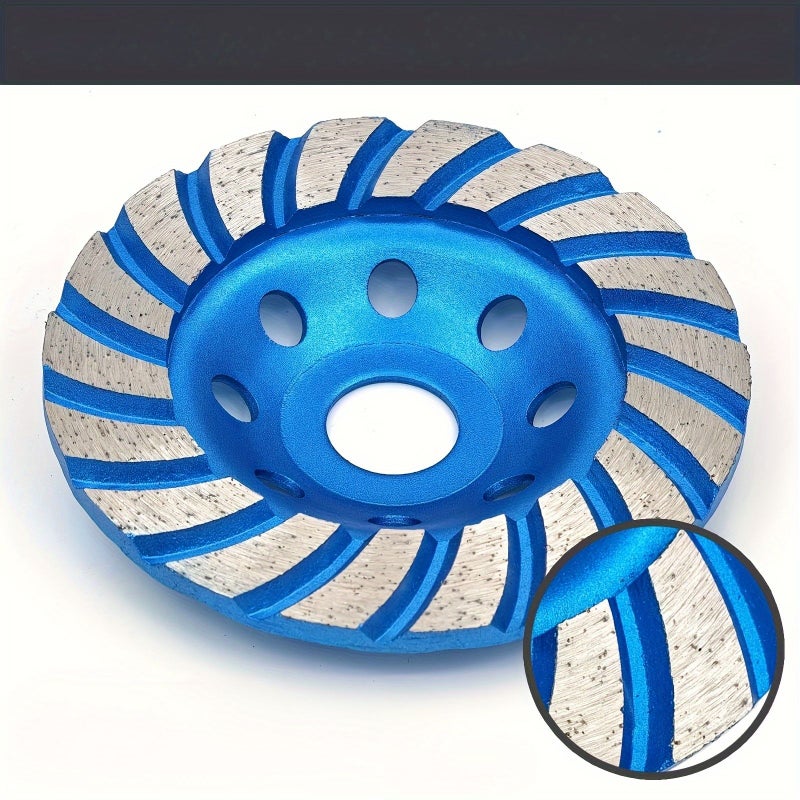 2Pcs Diamond Grinding Cup Wheels 115mm Double Row Turbo Segment for Concrete Granite - Image 5