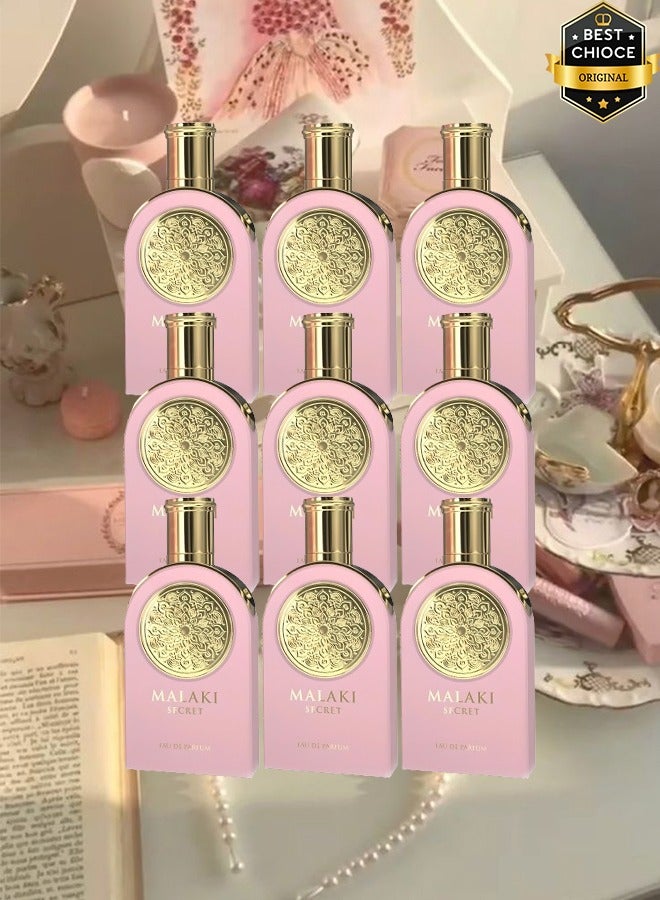 Sahari 9 Pieces Malaki Secret Pink Perfume 100ml EDP - Image 1