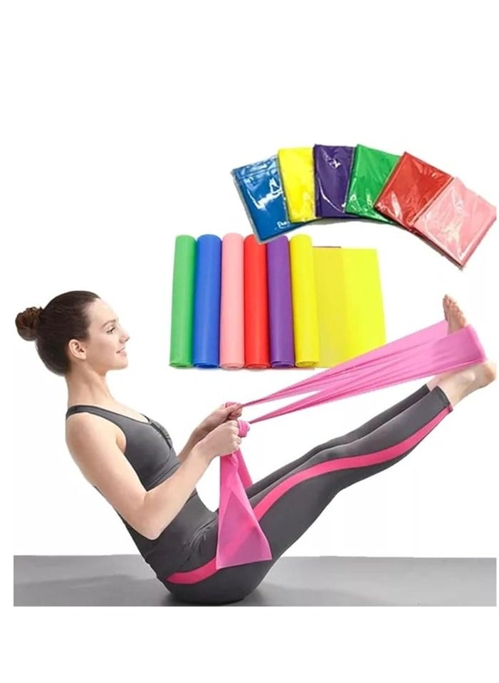 SportQ SportQ Anti-Latex Workout Tie Set, Physical Therapy, Strength Fitness, Ballet and Yoga Resistance Ties 1piece  - Image 2