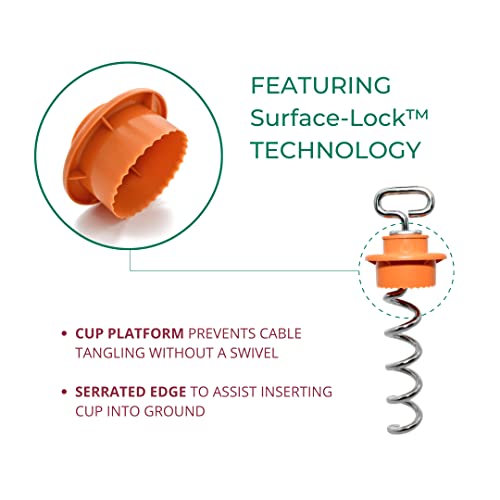 IntelliLeash Intelli-Stayk: 4" Diameter with Exclusive Surface-Lock Technology for Pulling and Bending Prevention - Image 3