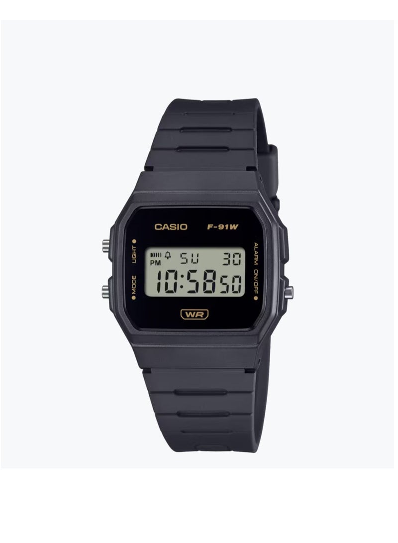 Casio Unisex Classic Digital Watch F-91WB-8ADF - Image 1