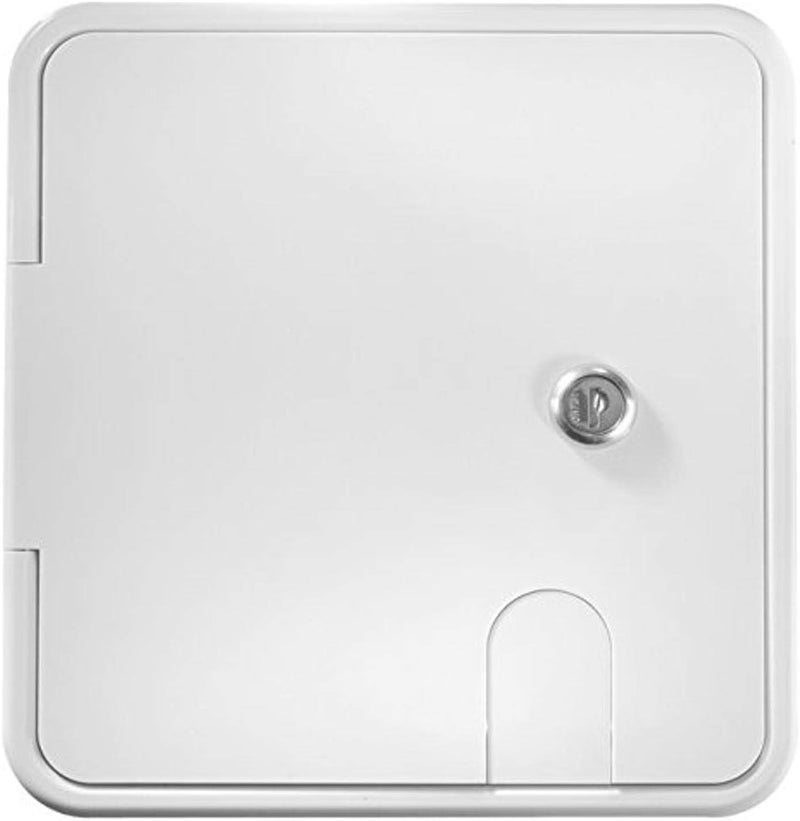 RV Designer Locking Electrical Cable Hatch - Image 1