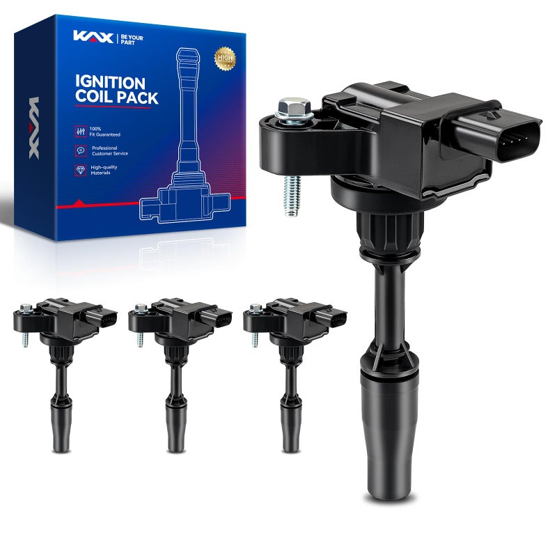 KAX Ignition Coil Packs UF6804 Packs Fit for MalibuEnvisionColoradoEquinoxImpalaATSRegalMalibu LimitedAcadiaCamaroTerrainBlazerATSCTSCanyonCTSRegal TourXRegal Sportback 20132021