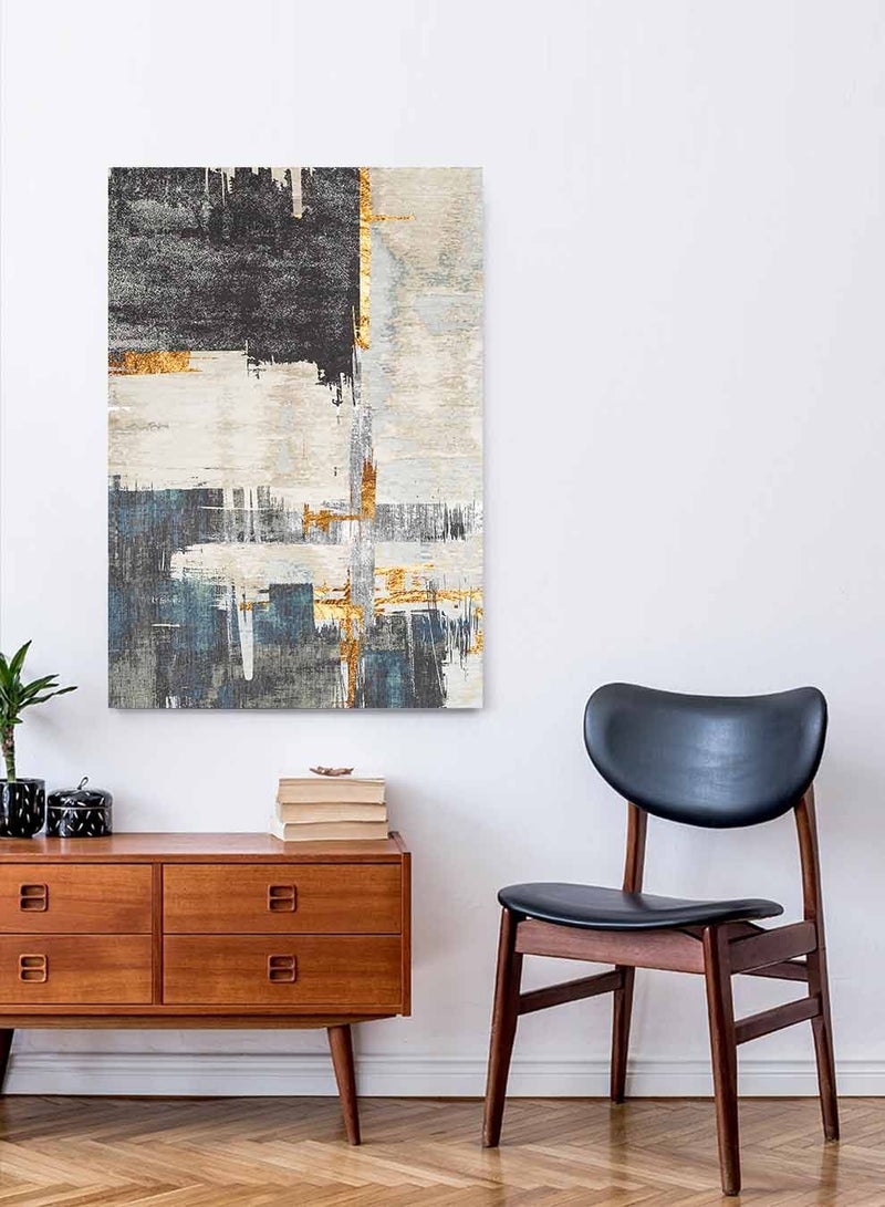 لوحة كانفاس على إطار خشبي، تصميم فن تجريدى، للمنزل، غرفة المعيشة، المكتب، الديكور - Image 3
