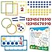 Simply magic 84 PCS Magnetic Number Bonds Magnetic Ten Frames Set Jumbo 10 Frames for Classroom Numbers for Whiteboard Math Counters Math Manipulatives Classroom Must Haves Simply Magic - Image 2