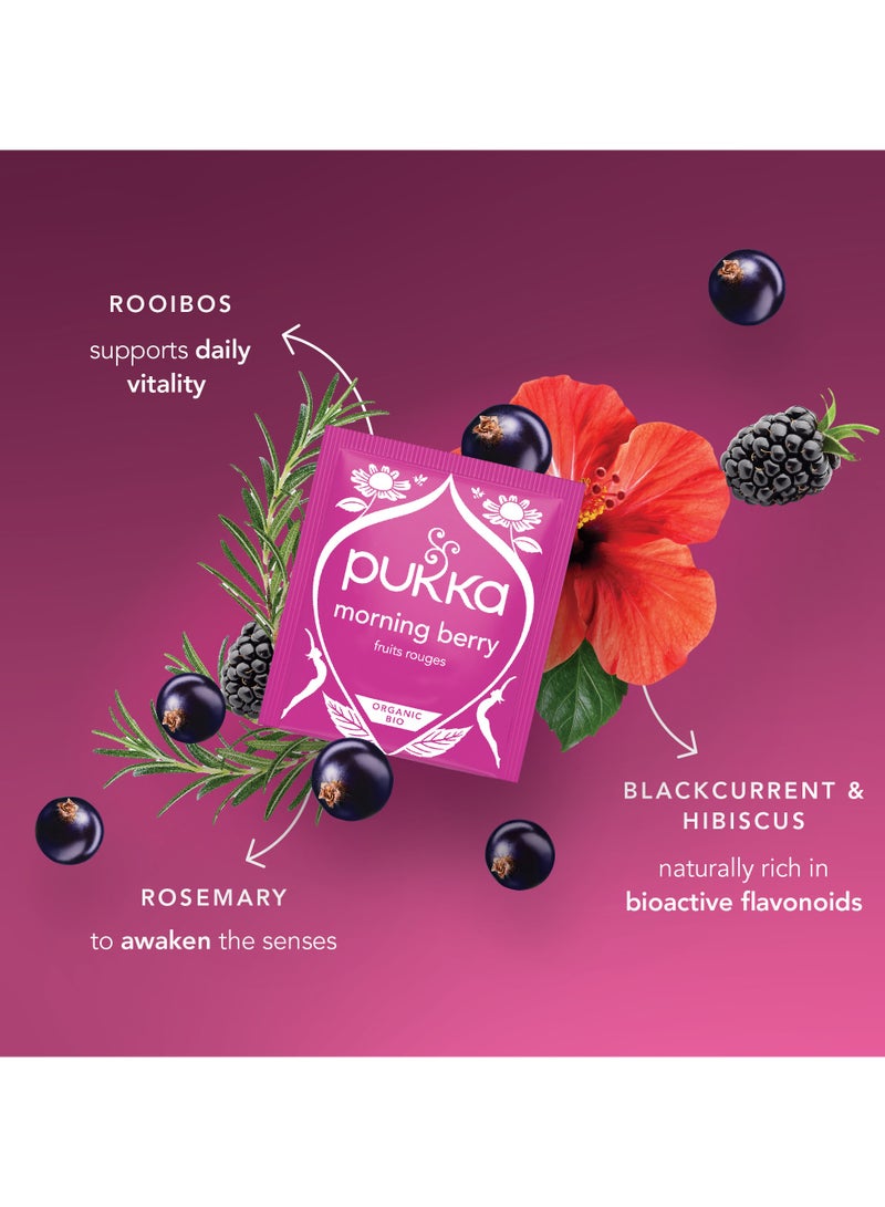 Pukka شاي الأعشاب العضوي توت الصباح - Image 4