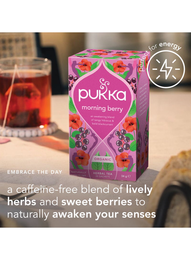 Pukka شاي الأعشاب العضوي توت الصباح - Image 2