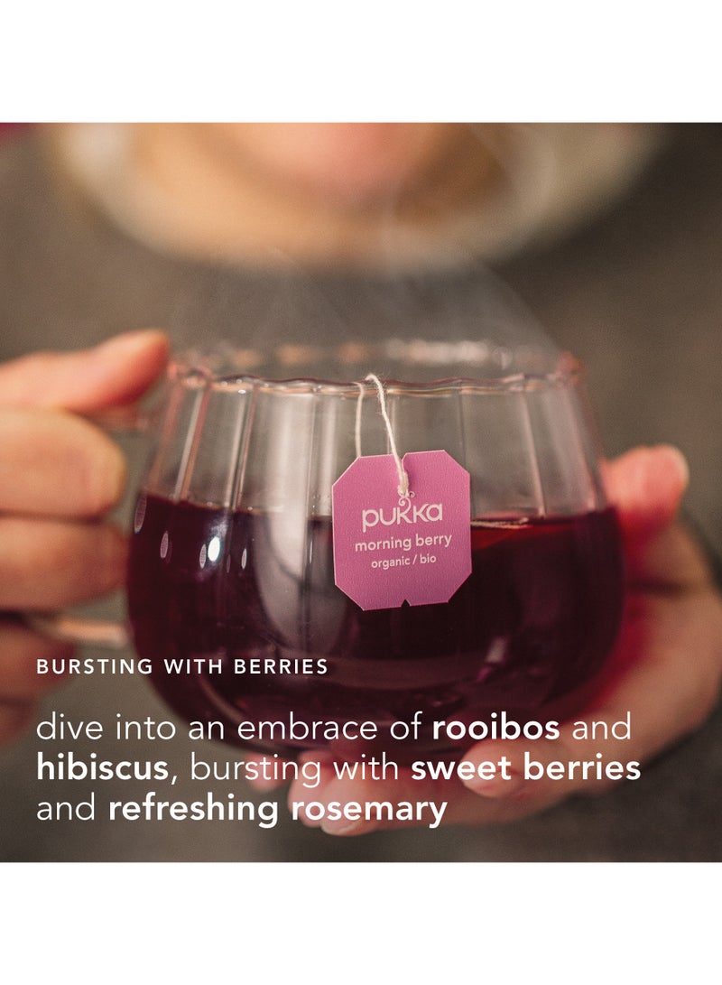 Pukka شاي الأعشاب العضوي توت الصباح - Image 3