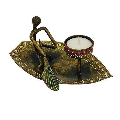 Discount ARA Iron Antique Boat Tealight Candle Holder Stand - Image 2