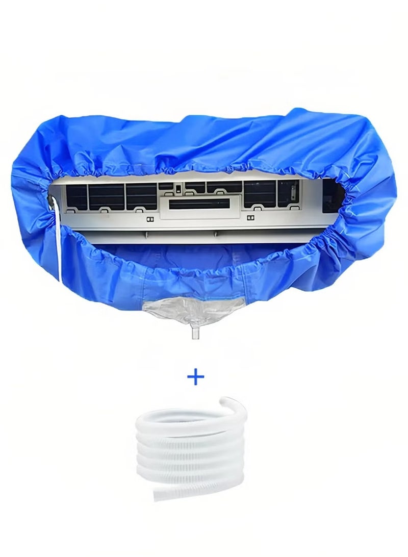 آر إيه أف غطاء تنظيف مكيف هواء من النوع العالمي مع أنبوب مياه بطول 2.8 م قابل للتطبيق على مكيف هواء 70 سم - 130 سم - Image 1