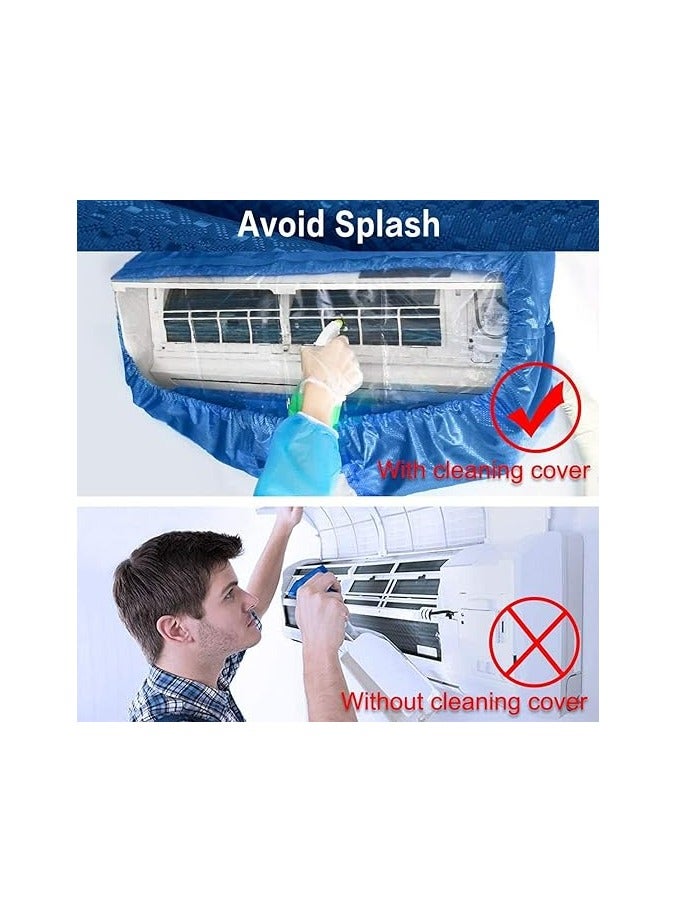 آر إيه أف غطاء تنظيف مكيف هواء من النوع العالمي مع أنبوب مياه بطول 2.8 م قابل للتطبيق على مكيف هواء 70 سم - 130 سم - Image 5