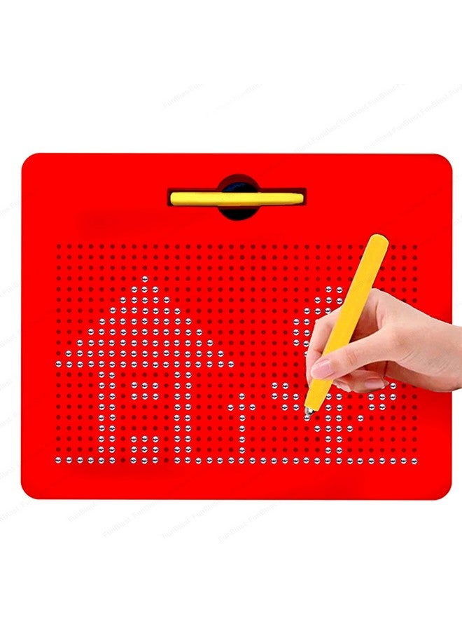 FunBlast Magnetic Drawing Board Educational Toy - Sketch Pad for Kids, Draw Freely Doodle Pad with Magnetic Balls for 3+ Kids (Random Color Dispatch) (Small) - Multicolor - Image 1