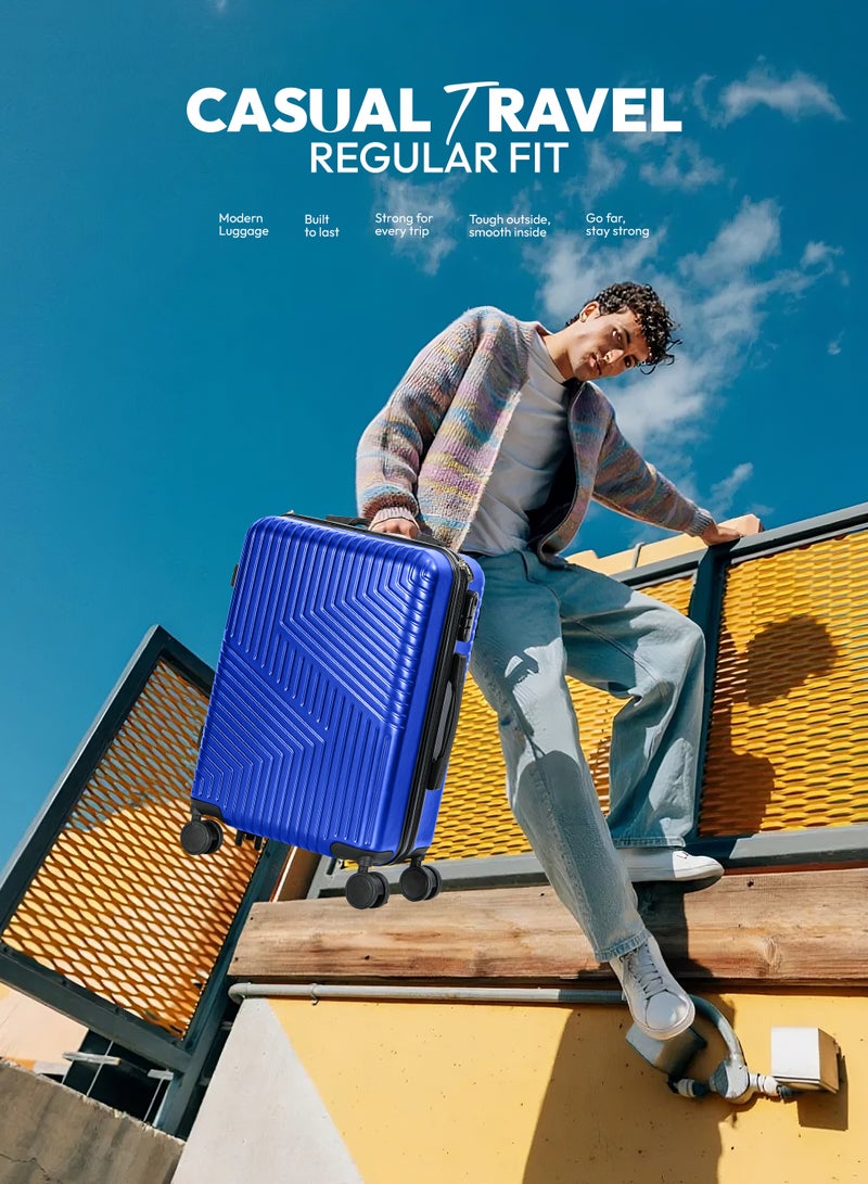 STARLIFE Suitcase Set of 4 PCS ABS Hardside Travel Luggage Bag - Image 4