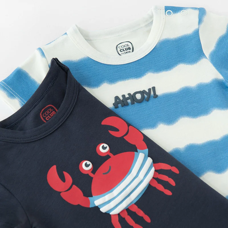 Cool Club by SMYK COTTON, ELASTANE BODY S/S 2-PACK