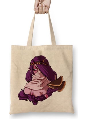 Baskı Dükkanı Print Shop Dota 2 Templar Assassin Cloth Bag Long Handle 