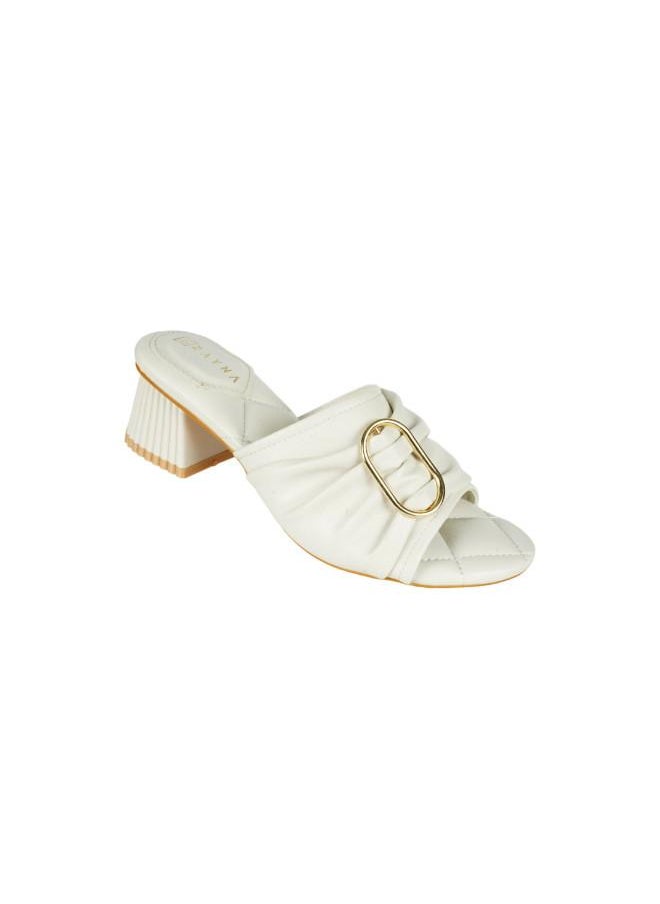 ZAYNA - 221-157 Zayna Ladies Sandals 23BJH185 Cream - Image 1