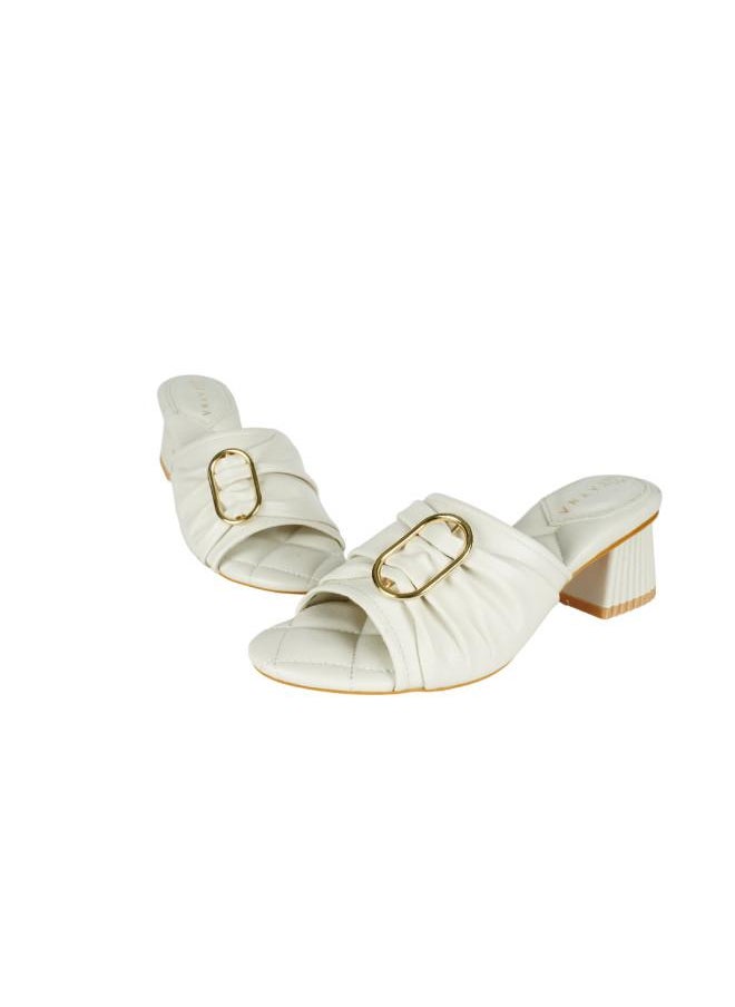 ZAYNA - 221-157 Zayna Ladies Sandals 23BJH185 Cream - Image 1