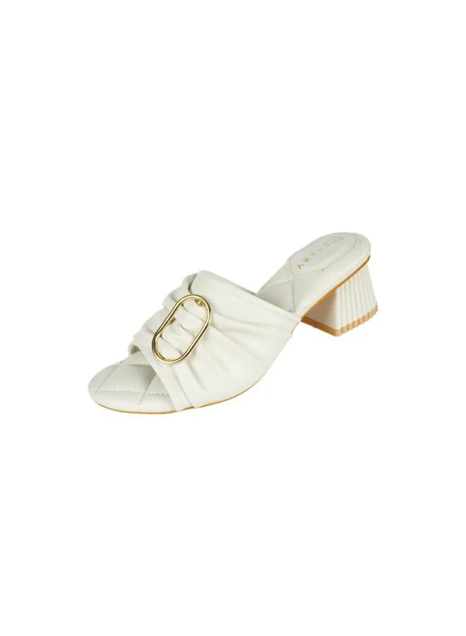 ZAYNA 221-157 Zayna Ladies Sandals 23BJH185 Cream